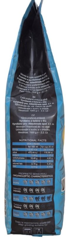 Zrnková káva Sarito Viva Crema 1kg