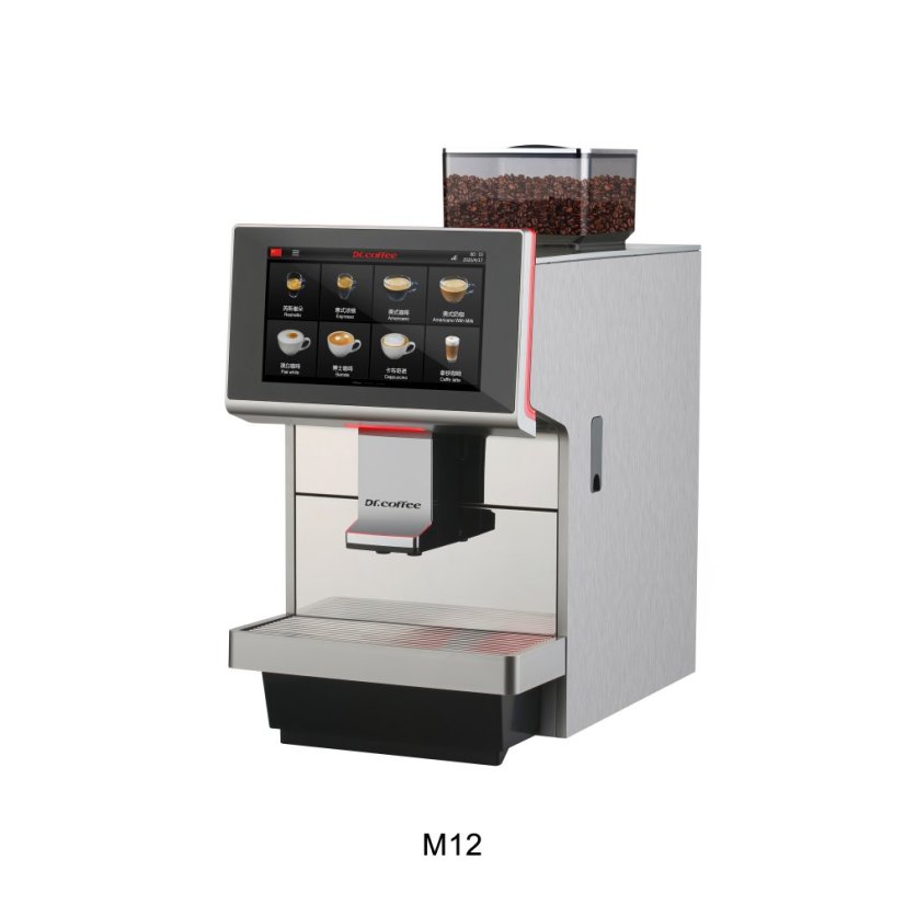 Dr Coffee M12 Plus - premium silver (možnost MDB)