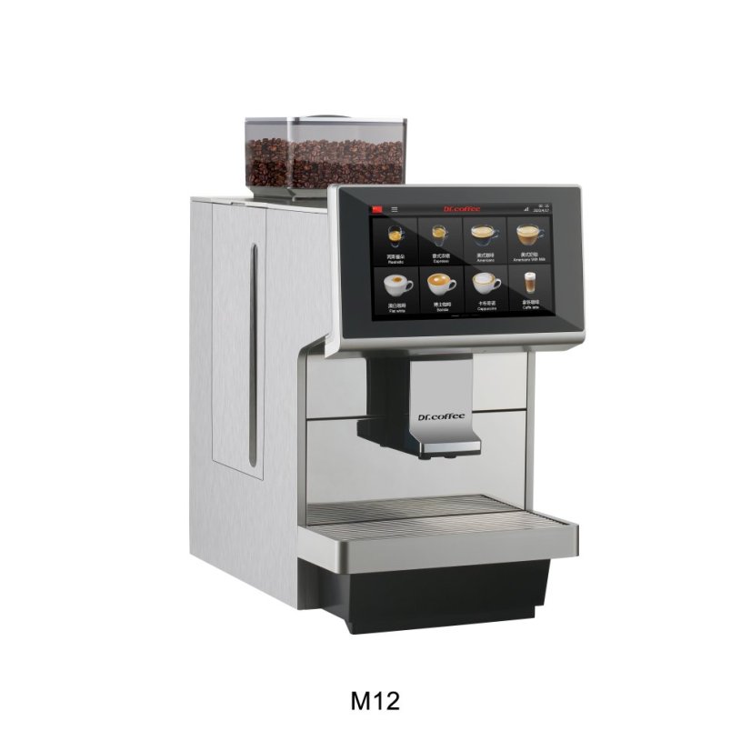 Dr Coffee M12 Plus - premium silver (možnost MDB)